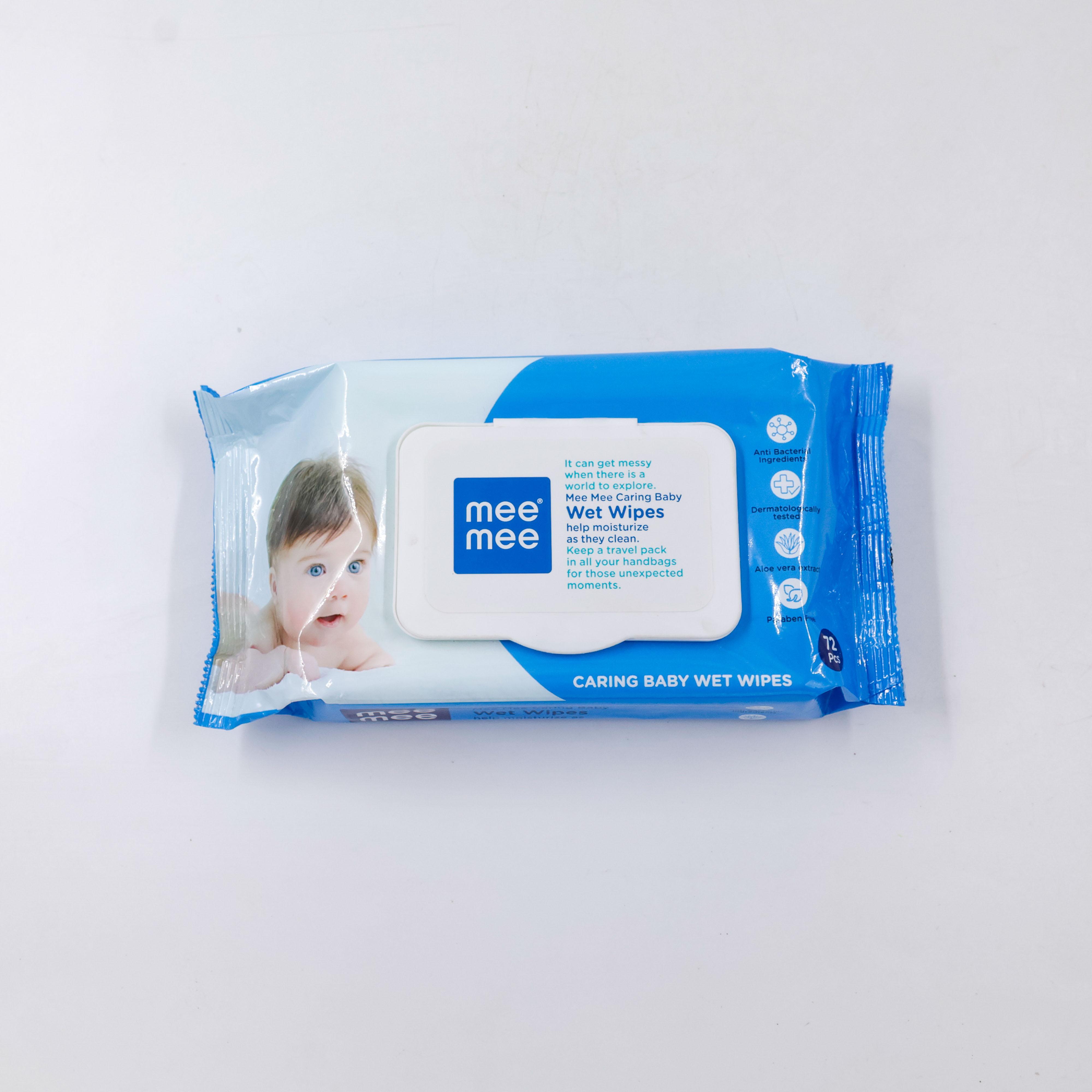 Meemee Baby Wet Wipes 72PC